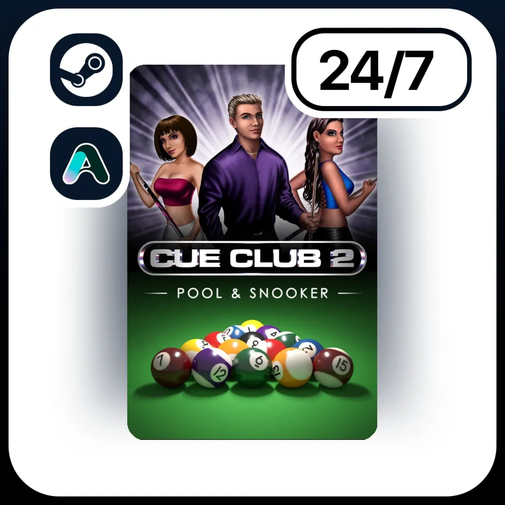 АВТО CUE CLUB 2: POOL & SNOOKER \ STEAM ПОДАРКОМ ДЛЯ KZ | RU | UA | CIS 24/7