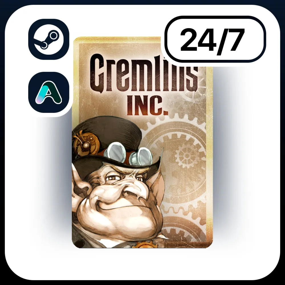 АВТО GREMLINS, INC. \ STEAM ПОДАРКОМ ДЛЯ KZ | RU | UA | CIS 24/7