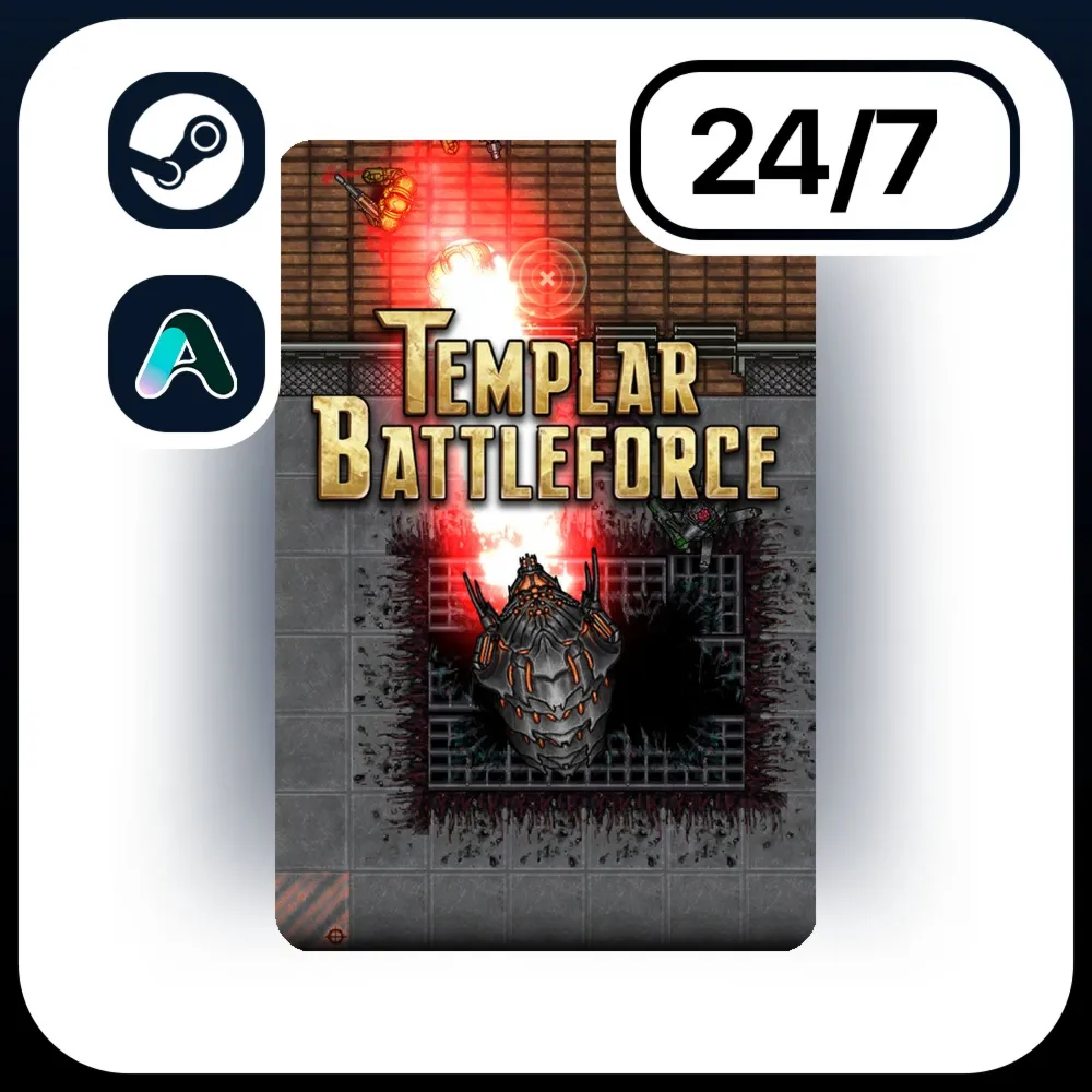 АВТО TEMPLAR BATTLEFORCE \ STEAM ПОДАРКОМ ДЛЯ KZ | RU | UA | CIS 24/7