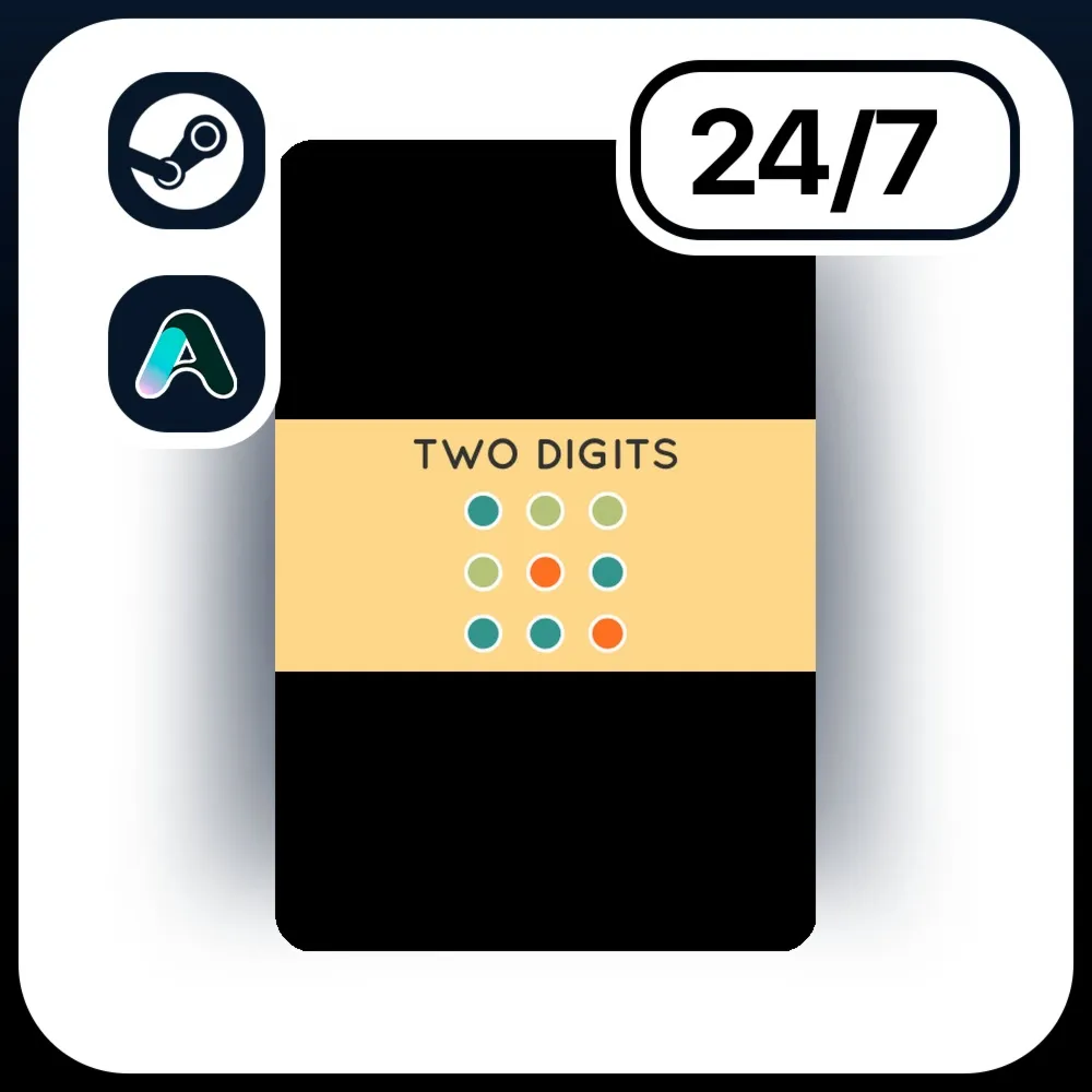 АВТО TWO DIGITS \ STEAM ПОДАРКОМ ДЛЯ KZ | RU | UA | CIS 24/7