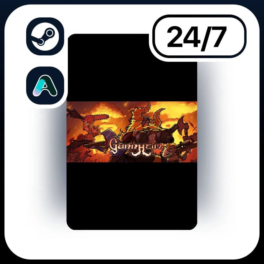 АВТО GUNNHEIM \ STEAM ПОДАРКОМ ДЛЯ KZ | RU | UA | CIS 24/7
