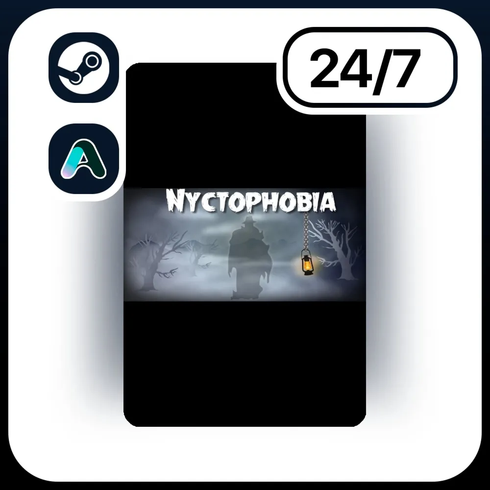 АВТО NYCTOPHOBIA \ STEAM ПОДАРКОМ ДЛЯ KZ | RU | UA | CIS 24/7