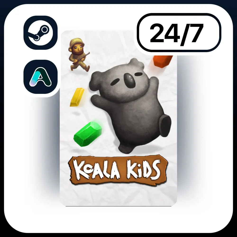 АВТО KOALA KIDS \ STEAM ПОДАРКОМ ДЛЯ KZ | RU | UA | CIS 24/7