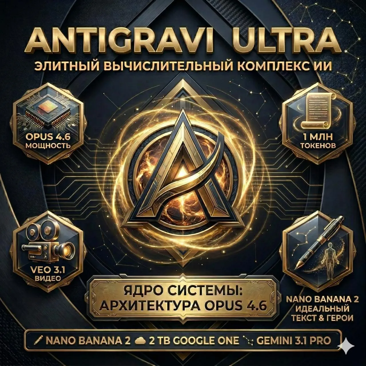 Antigravity PRO / ULRTA | GOOGLE AI PRO | Gemini 3.1| Claude Opus 4.6|ЛИЧНЫЙ 6месяцев
