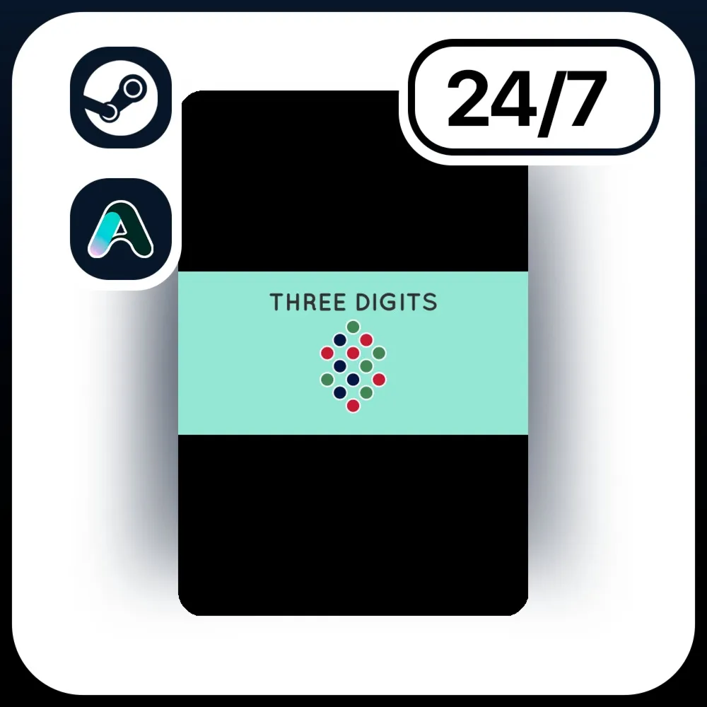 АВТО THREE DIGITS \ STEAM ПОДАРКОМ ДЛЯ KZ | RU | UA | CIS 24/7