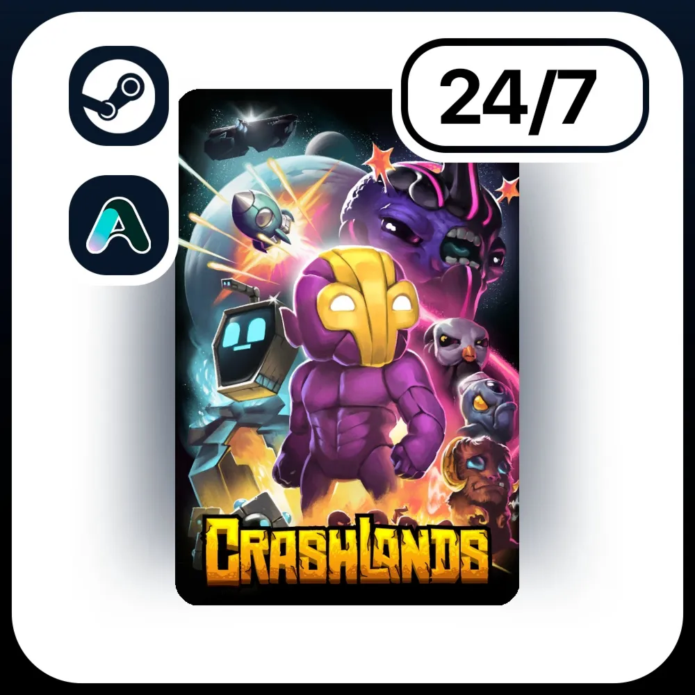 АВТО CRASHLANDS \ STEAM ПОДАРКОМ ДЛЯ KZ | RU | UA | CIS 24/7