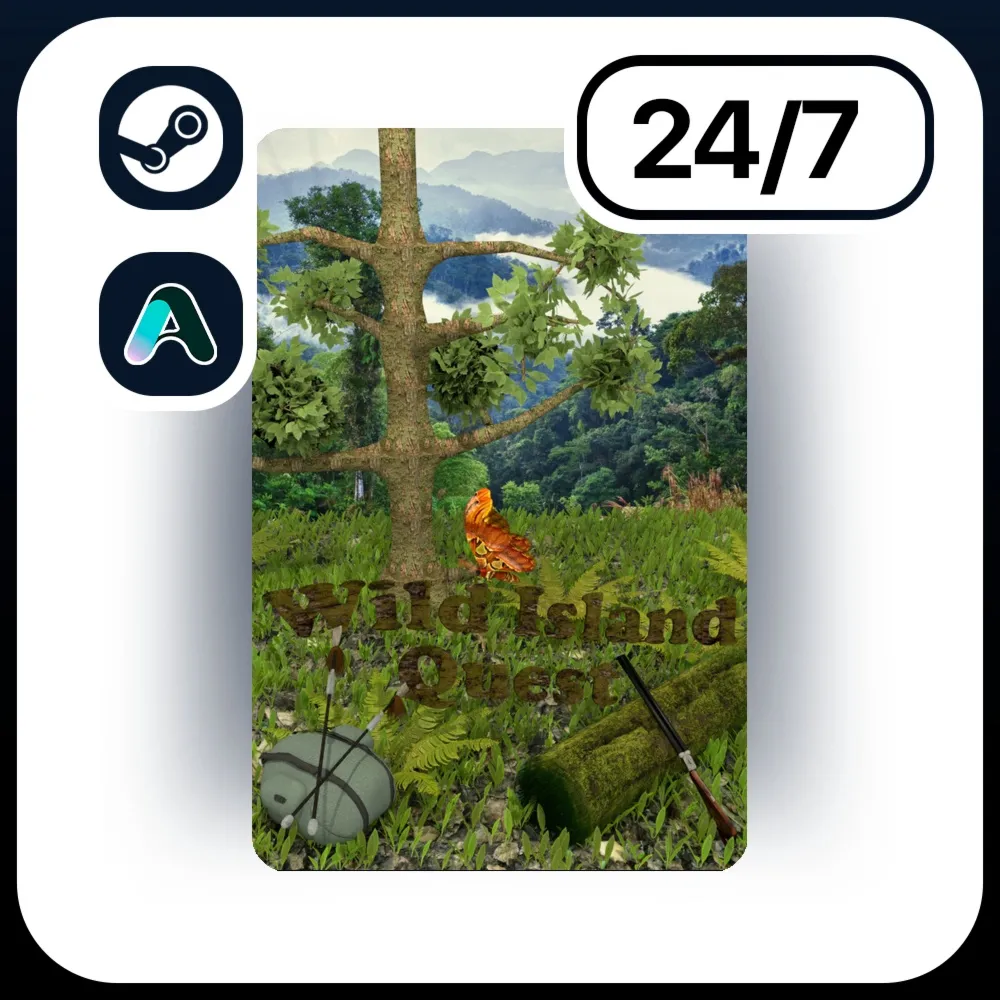 АВТО WILD ISLAND QUEST \ STEAM ПОДАРКОМ ДЛЯ KZ | RU | UA | CIS 24/7