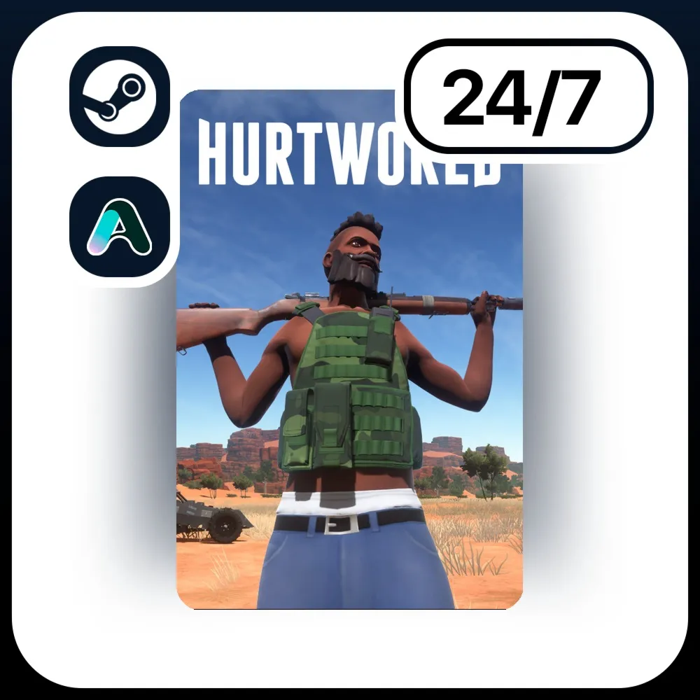 АВТО HURTWORLD \ STEAM ПОДАРКОМ ДЛЯ KZ | RU | UA | CIS 24/7