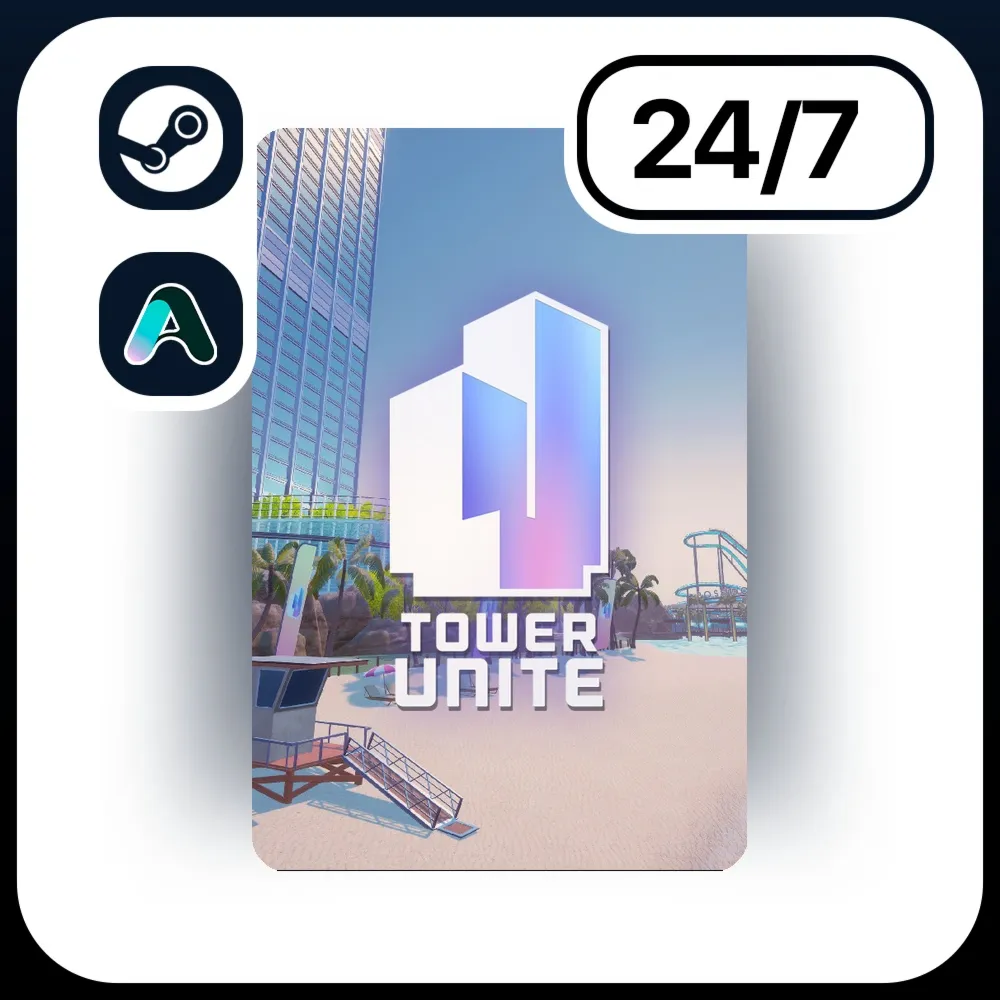 АВТО TOWER UNITE \ STEAM ПОДАРКОМ ДЛЯ KZ | RU | UA | CIS 24/7