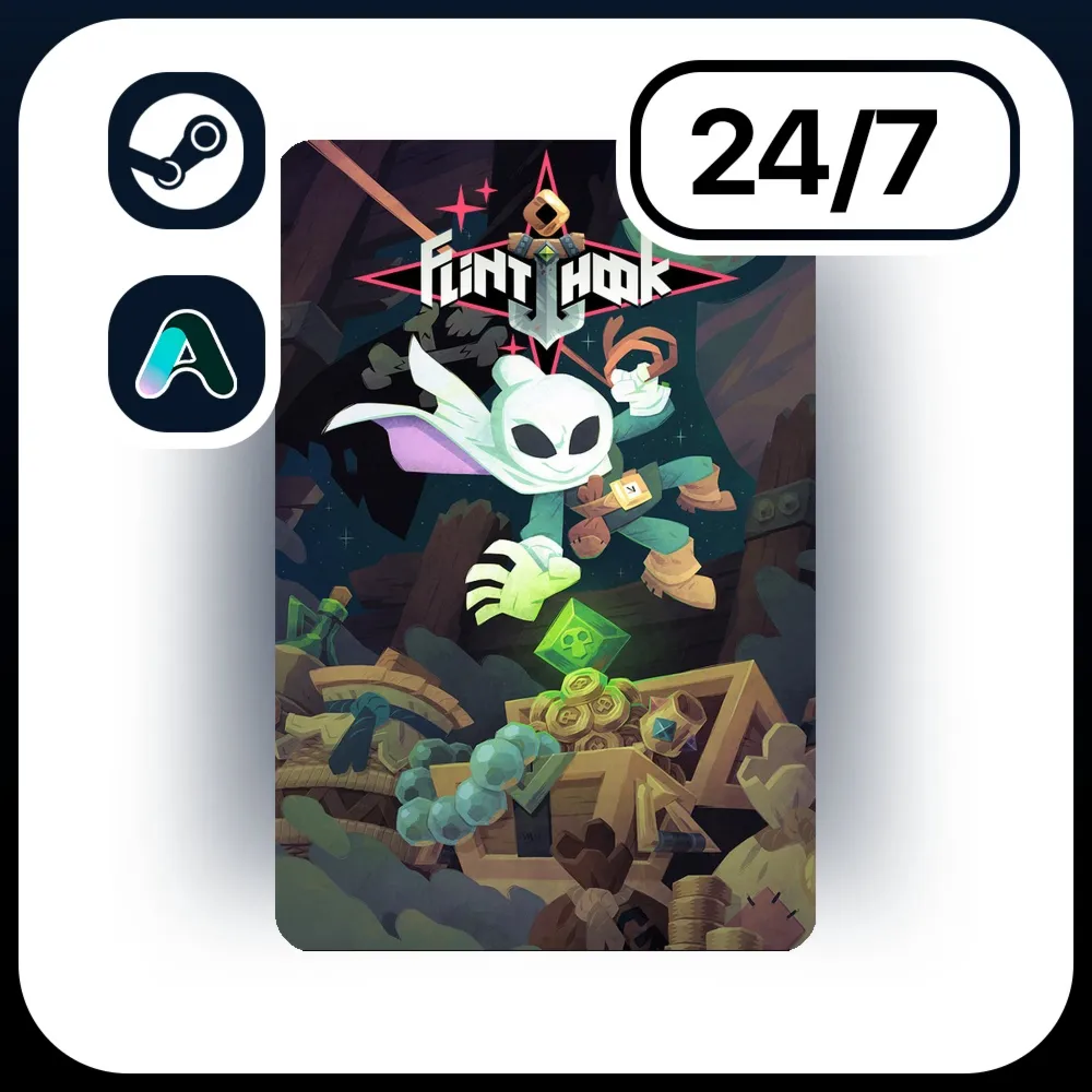 АВТО FLINTHOOK \ STEAM ПОДАРКОМ ДЛЯ KZ | RU | UA | CIS 24/7