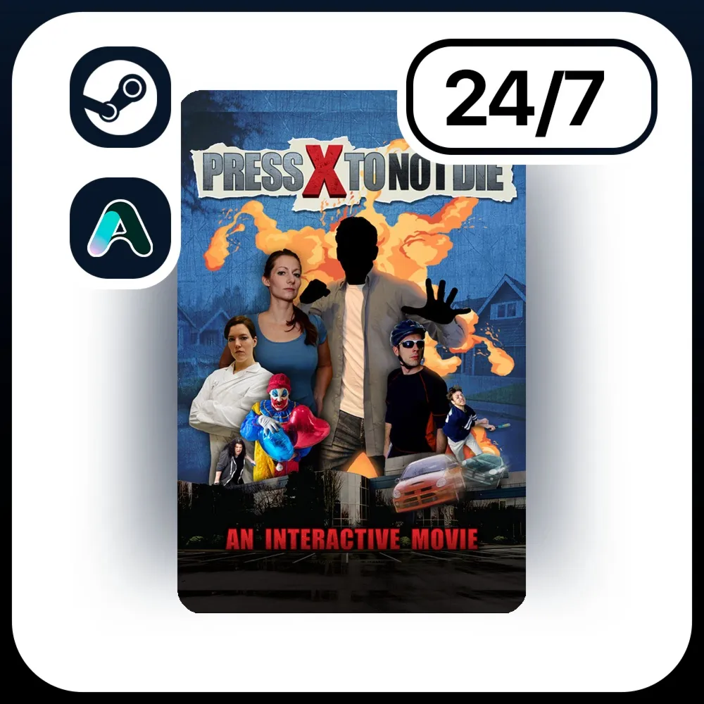 АВТО PRESS X TO NOT DIE \ STEAM ПОДАРКОМ ДЛЯ KZ | RU | UA 24/7