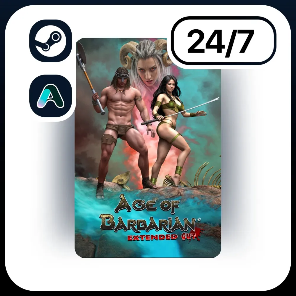 АВТО AGE OF BARBARIAN EXTENDED CUT \ STEAM ПОДАРКОМ ДЛЯ KZ | RU | UA | CIS 24/7