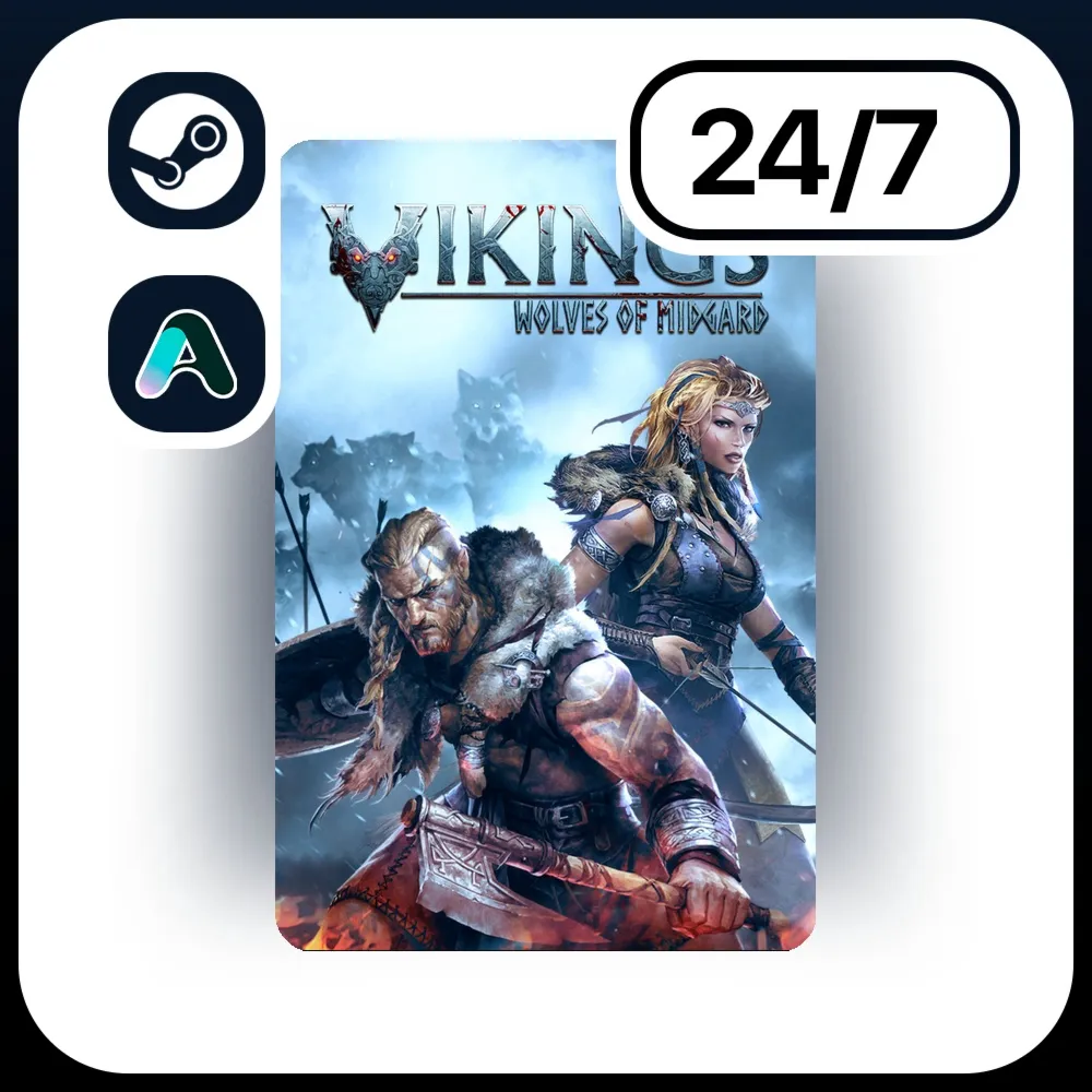 АВТО VIKINGS - WOLVES OF MIDGARD \ STEAM ПОДАРКОМ ДЛЯ KZ | RU | UA | CIS 24/7