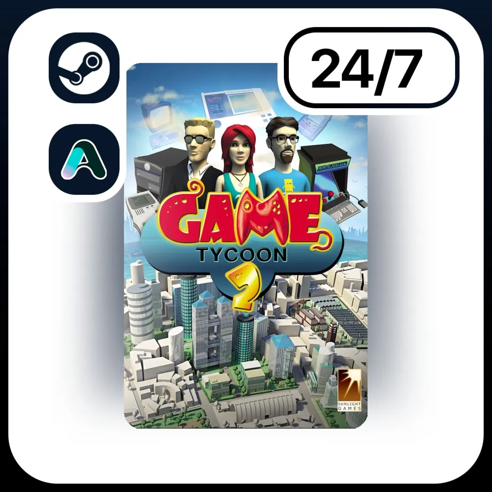 АВТО GAME TYCOON 2 \ STEAM ПОДАРКОМ ДЛЯ KZ | RU | UA | CIS 24/7