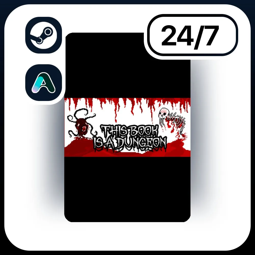 АВТО THIS BOOK IS A DUNGEON \ STEAM ПОДАРКОМ ДЛЯ KZ | RU | UA | CIS 24/7