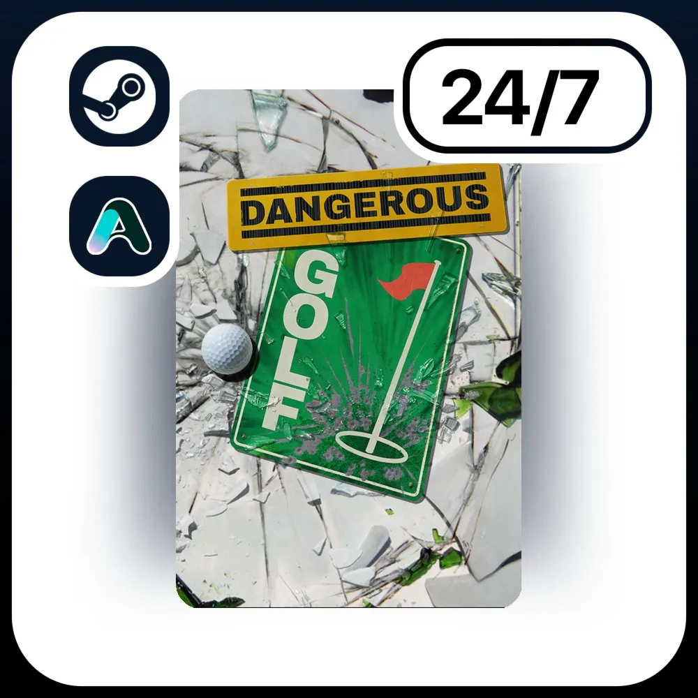 АВТО DANGEROUS GOLF \ STEAM ПОДАРКОМ ДЛЯ KZ | RU | UA | CIS 24/7