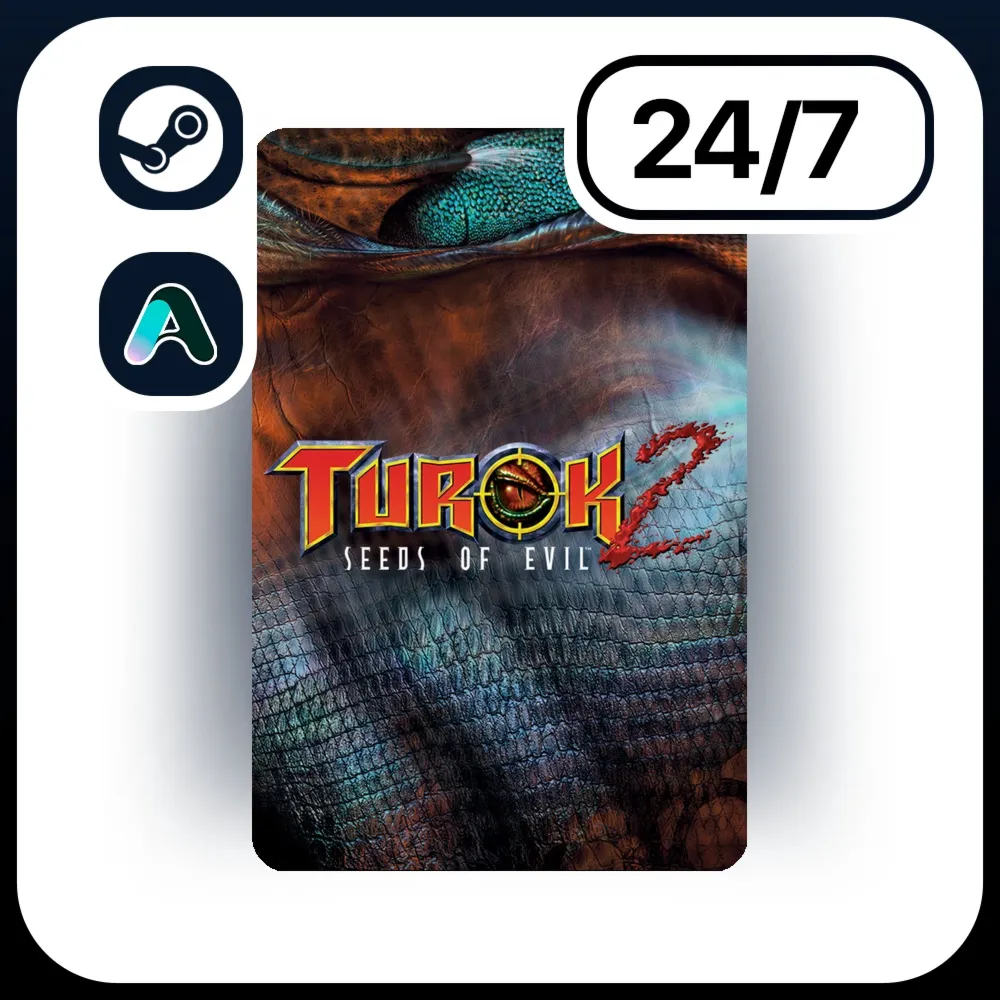 АВТО TUROK 2: SEEDS OF EVIL \ STEAM ПОДАРКОМ ДЛЯ KZ | UA | CIS 24/7