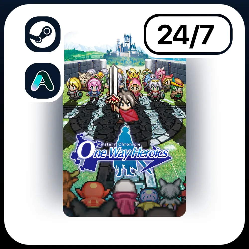 АВТО MYSTERY CHRONICLE: ONE WAY HEROICS \ STEAM ПОДАРКОМ ДЛЯ KZ | RU | UA | CIS 24/7