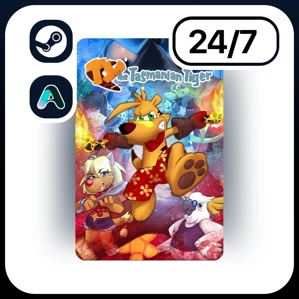 АВТО TY THE TASMANIAN TIGER \ STEAM ПОДАРКОМ ДЛЯ KZ | UA | CIS 24/7