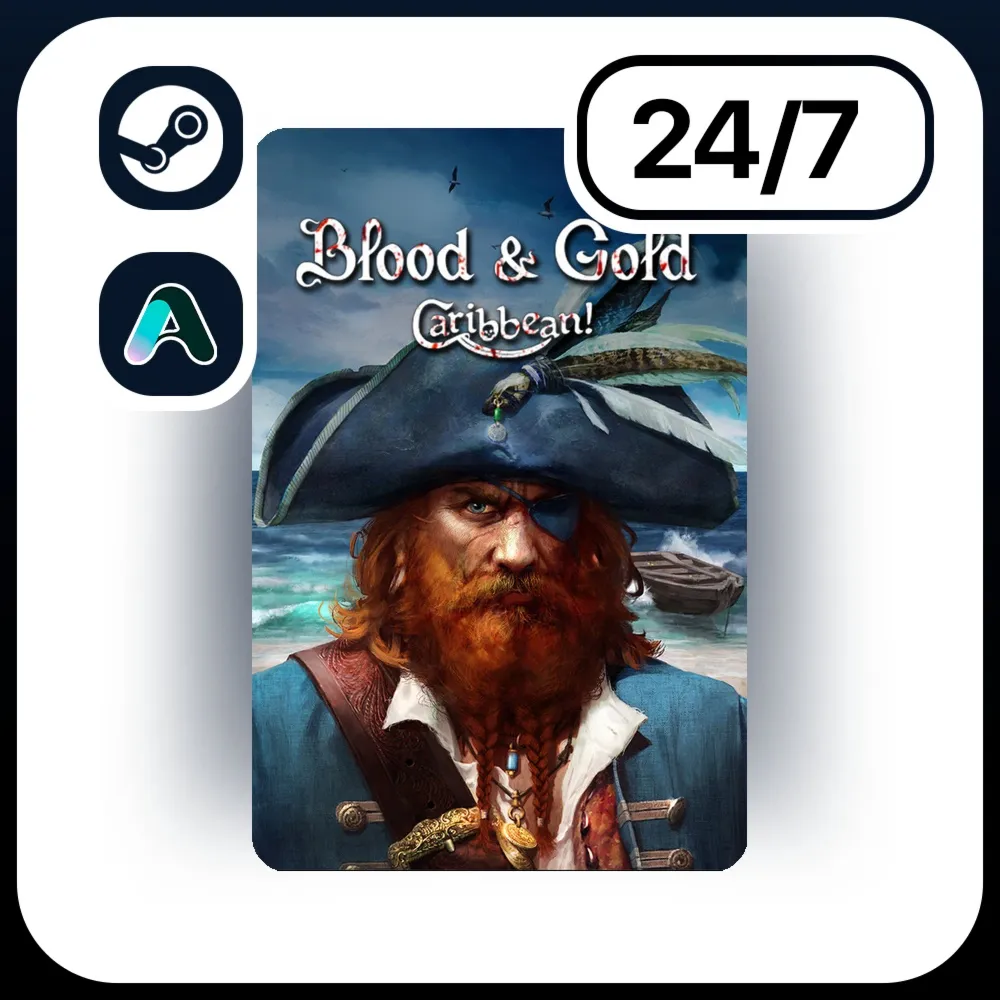 АВТО BLOOD AND GOLD: CARIBBEAN! \ STEAM ПОДАРКОМ ДЛЯ KZ | RU | UA | CIS 24/7
