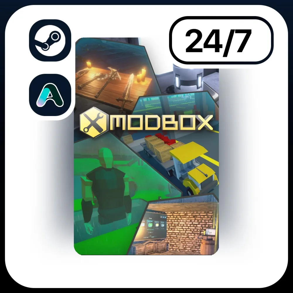 АВТО MODBOX \ STEAM ПОДАРКОМ ДЛЯ KZ | RU | UA | CIS 24/7