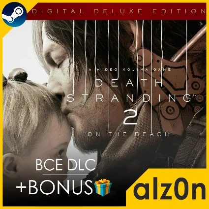 ・DEATH STRANDING 2: ON THE BEACH - Deluxe Edition + ПОДАРОК・STEAM・