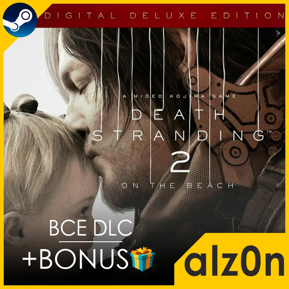 🟥DEATH STRANDING 2: ON THE BEACH - Deluxe Edition・STEAM・ГАРАНТИЯ