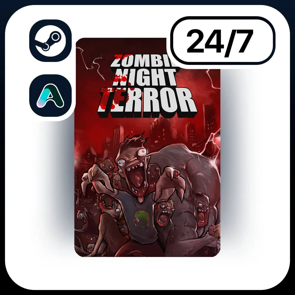 АВТО ZOMBIE NIGHT TERROR \ STEAM ПОДАРКОМ ДЛЯ KZ | RU | UA | CIS 24/7