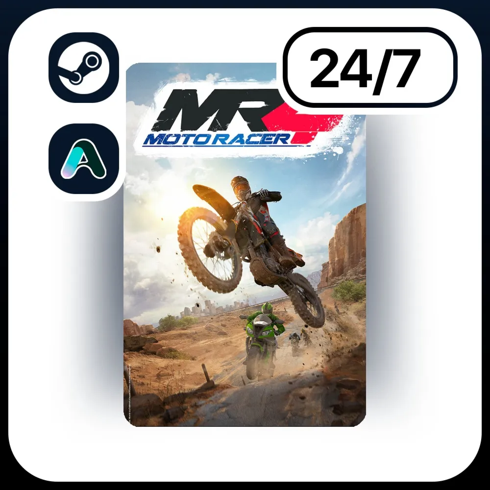АВТО MOTO RACER  4 \ STEAM ПОДАРКОМ ДЛЯ KZ | RU | UA | CIS 24/7