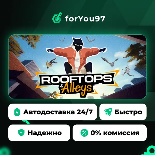 Rooftops & Alleys: The Parkour Game · Steam Gift · АВТОДОСТАВКА