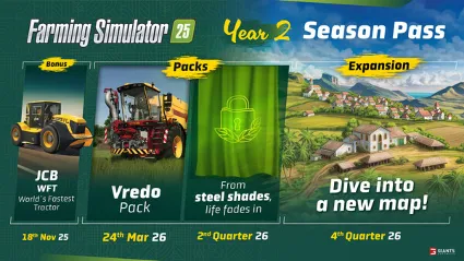 Farming Simulator 25: Year 2 Season Pass ✅ STEAM GIFT AUTO ✅ RU+МИР