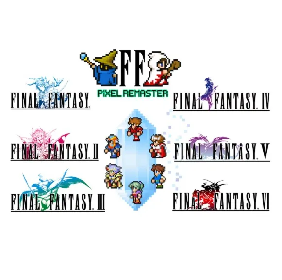 FINAL FANTASY I-VI Bundle (Pixel Remaster) (Steam Ключ / РОССИЯ + МИР)