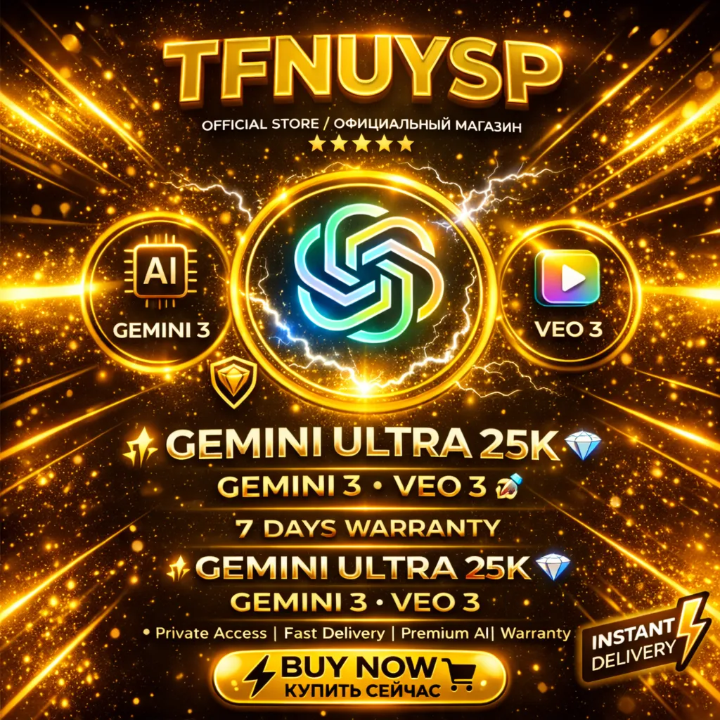 ✨ GEMINI ULTRA 25K 💎 | Gemini3 Veo3 🚀 7 DAYS WARRANTY