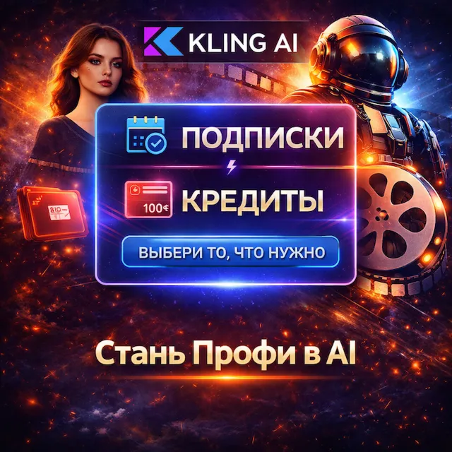 Kling AI Подписка | Кредиты