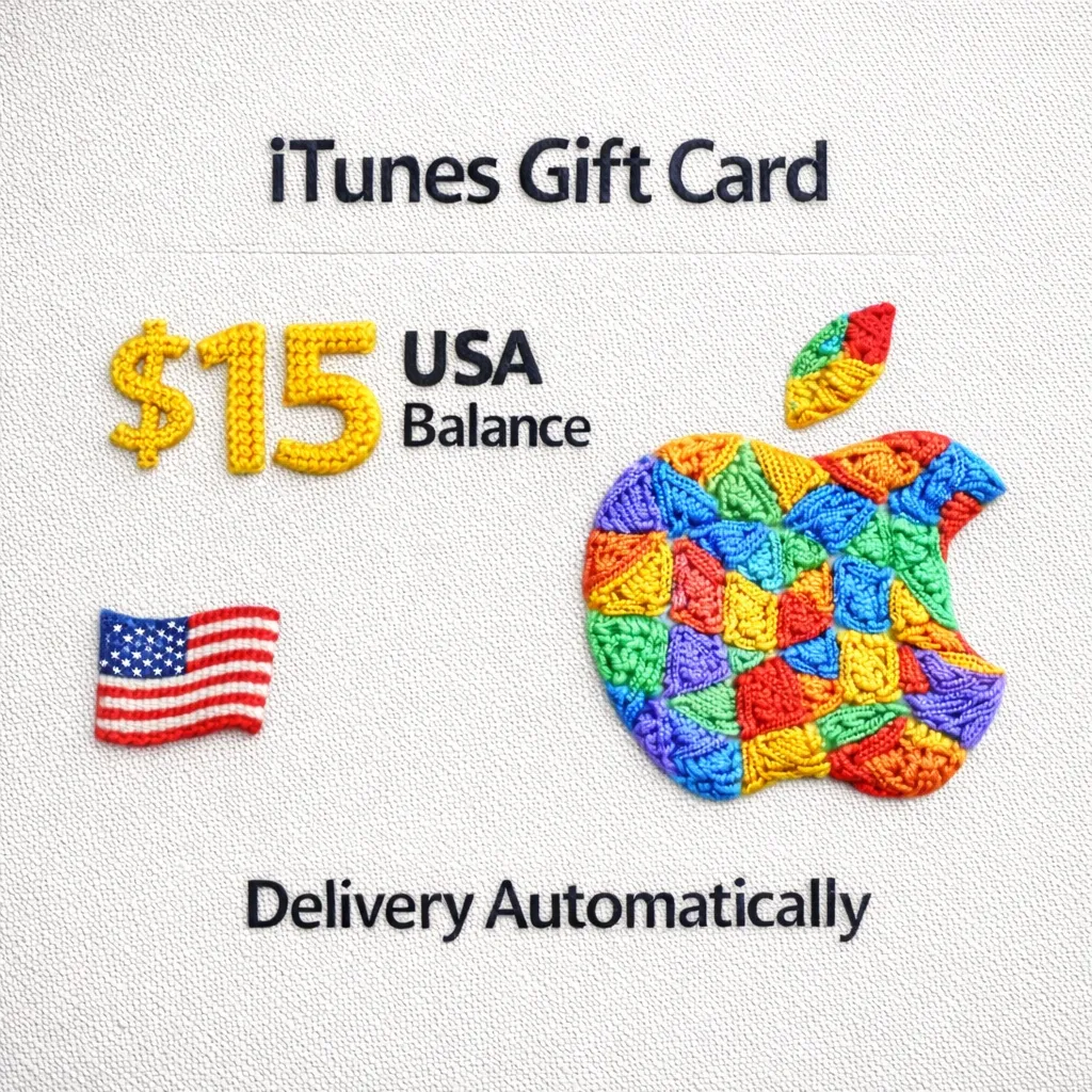 🍎 Apple Gift Card $15 США — Официальный Цифровой Код | Моментальная Доставка ⚡
