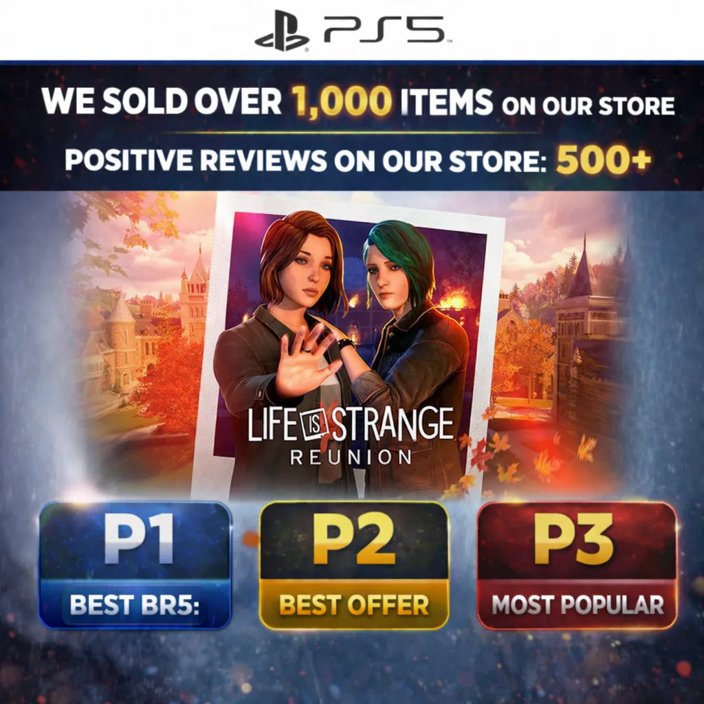 Life is Strange: Reunion PS5 | RENT | OFFLINE PRIVATE P3 | ONLINE SHARED P2 |🌍GLOBAL