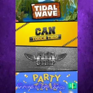 ️Tidal Wave DLC + Airstrip DLC +Can Touch This DLC + Party Time DLC Bundle XBOX