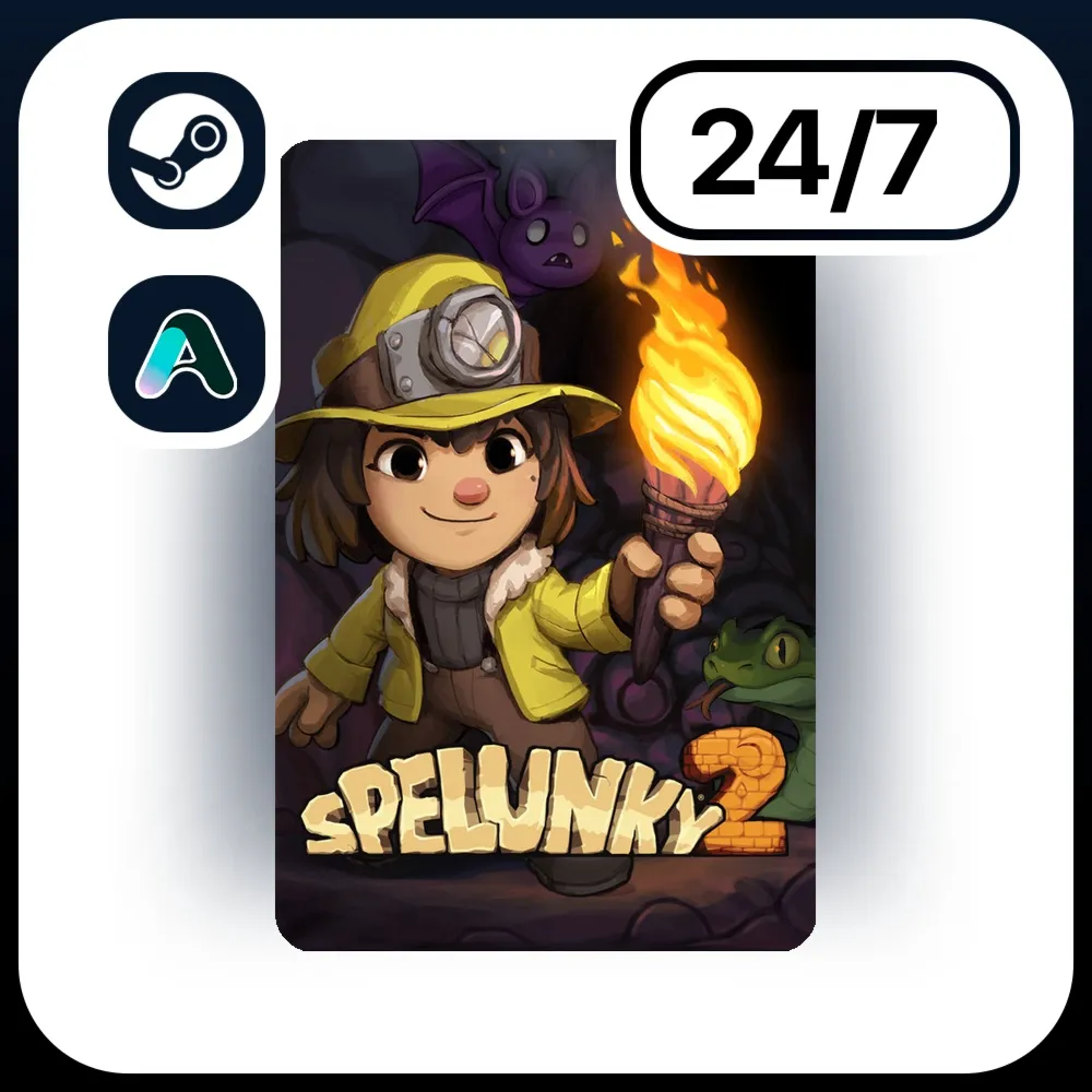 АВТО SPELUNKY 2 \ STEAM ПОДАРКОМ ДЛЯ KZ | RU | UA | CIS 24/7