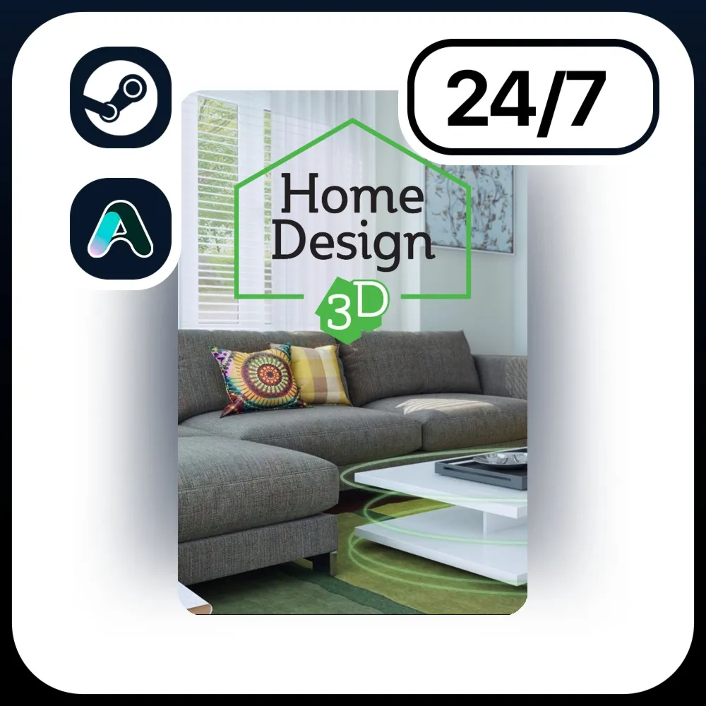 АВТО HOME DESIGN 3D \ STEAM ПОДАРКОМ ДЛЯ KZ | RU | UA | CIS 24/7