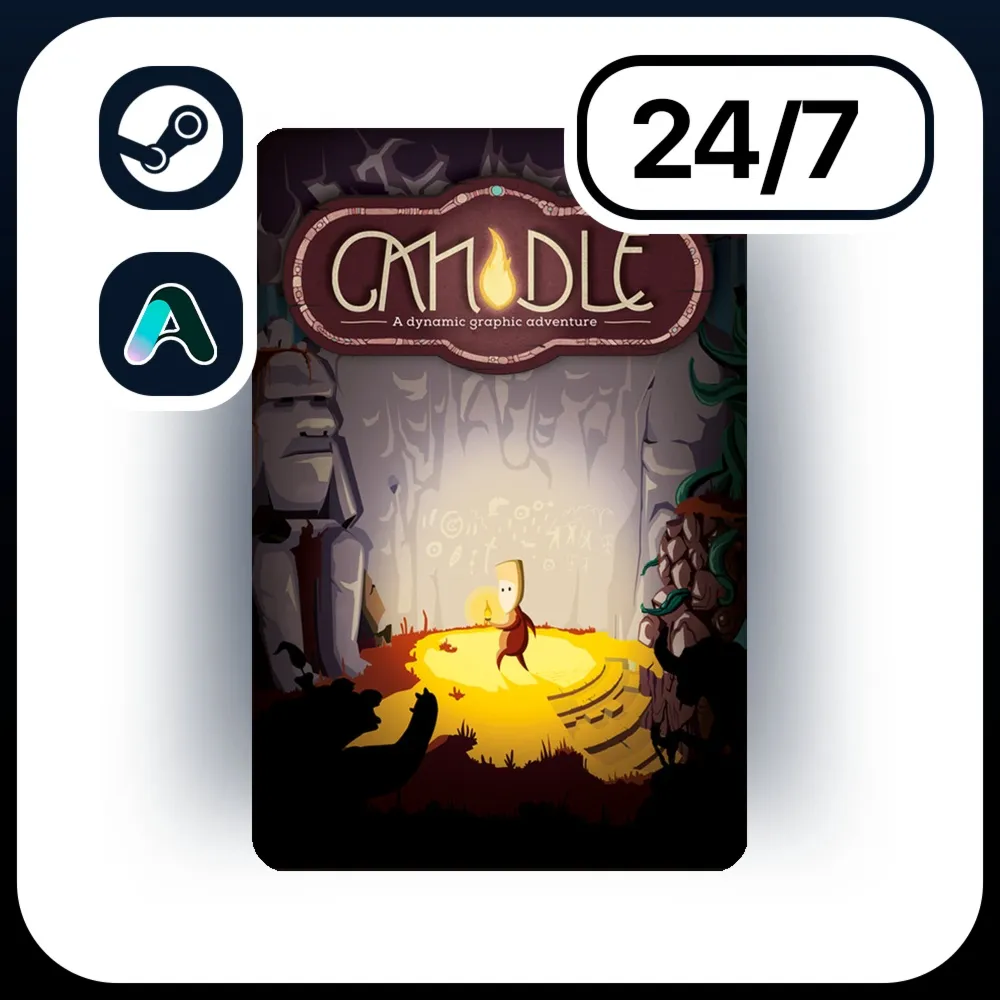 АВТО CANDLE \ STEAM ПОДАРКОМ ДЛЯ KZ | RU | UA | CIS 24/7