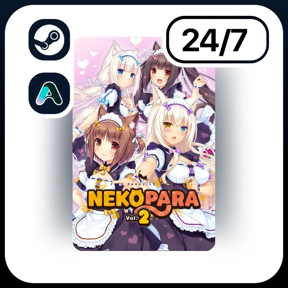 АВТО NEKOPARA VOL. 2 \ STEAM ПОДАРКОМ ДЛЯ KZ | RU | UA | CIS 24/7