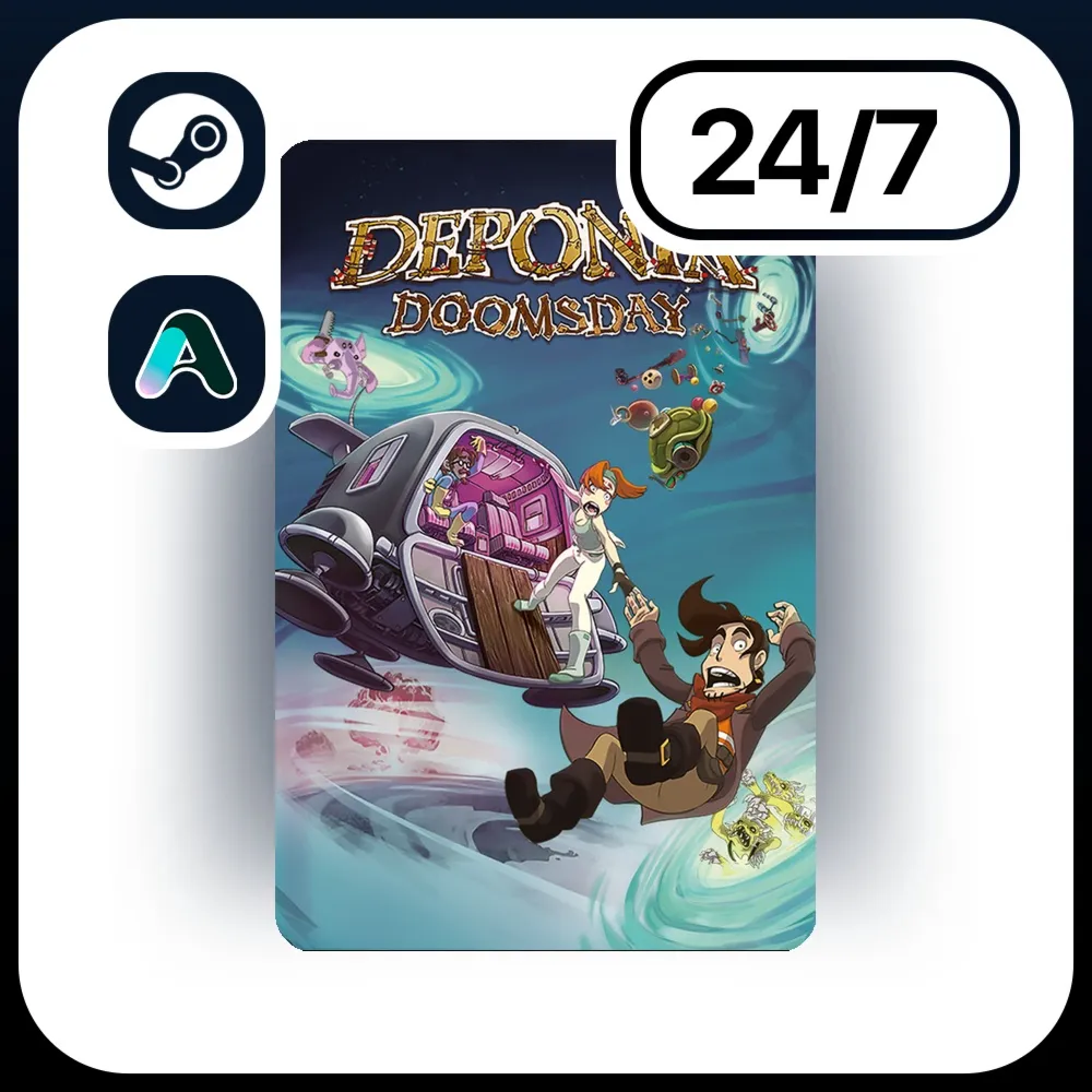 АВТО DEPONIA DOOMSDAY \ STEAM ПОДАРКОМ ДЛЯ KZ | RU | UA | CIS 24/7