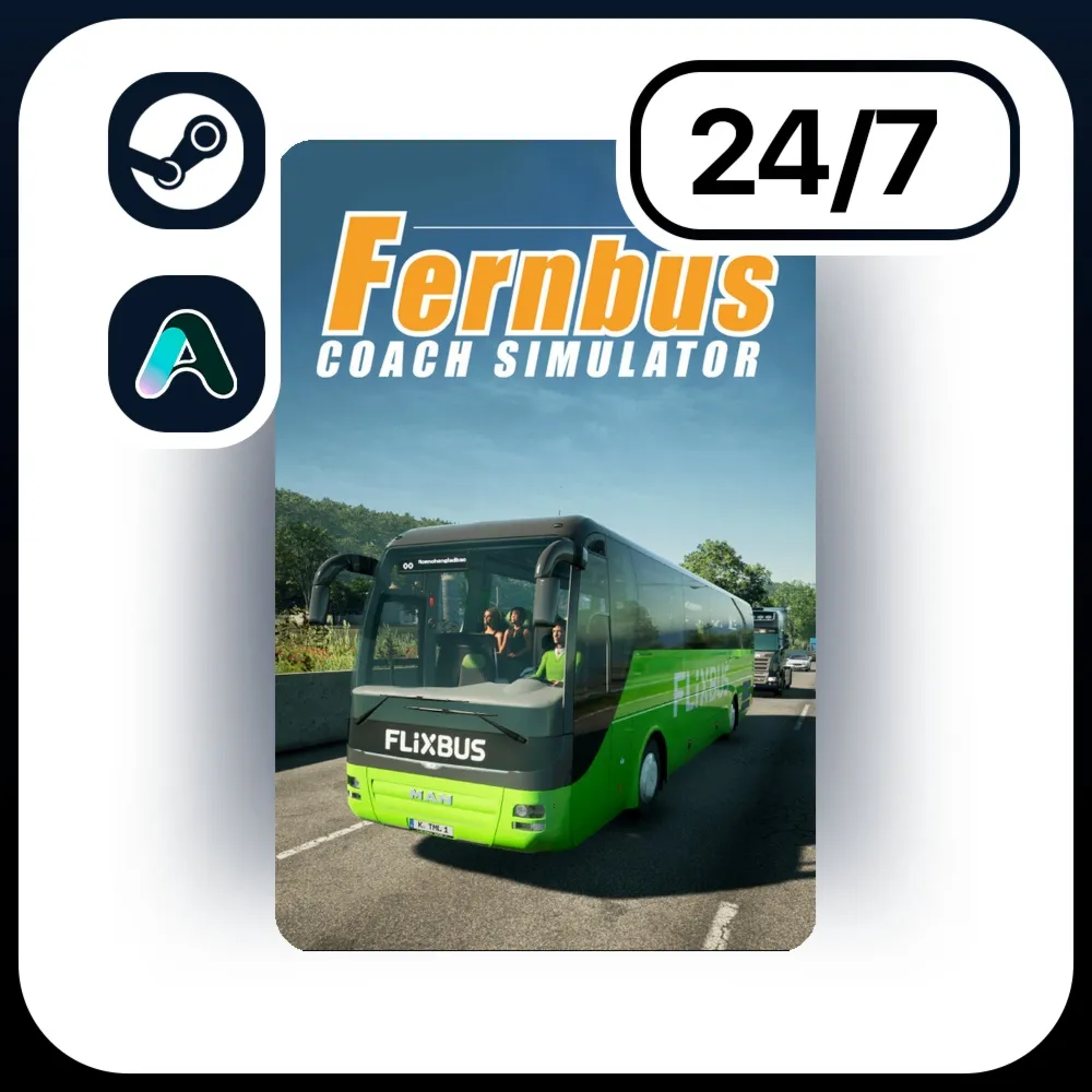 АВТО FERNBUS SIMULATOR \ STEAM ПОДАРКОМ ДЛЯ KZ | RU | UA | CIS 24/7