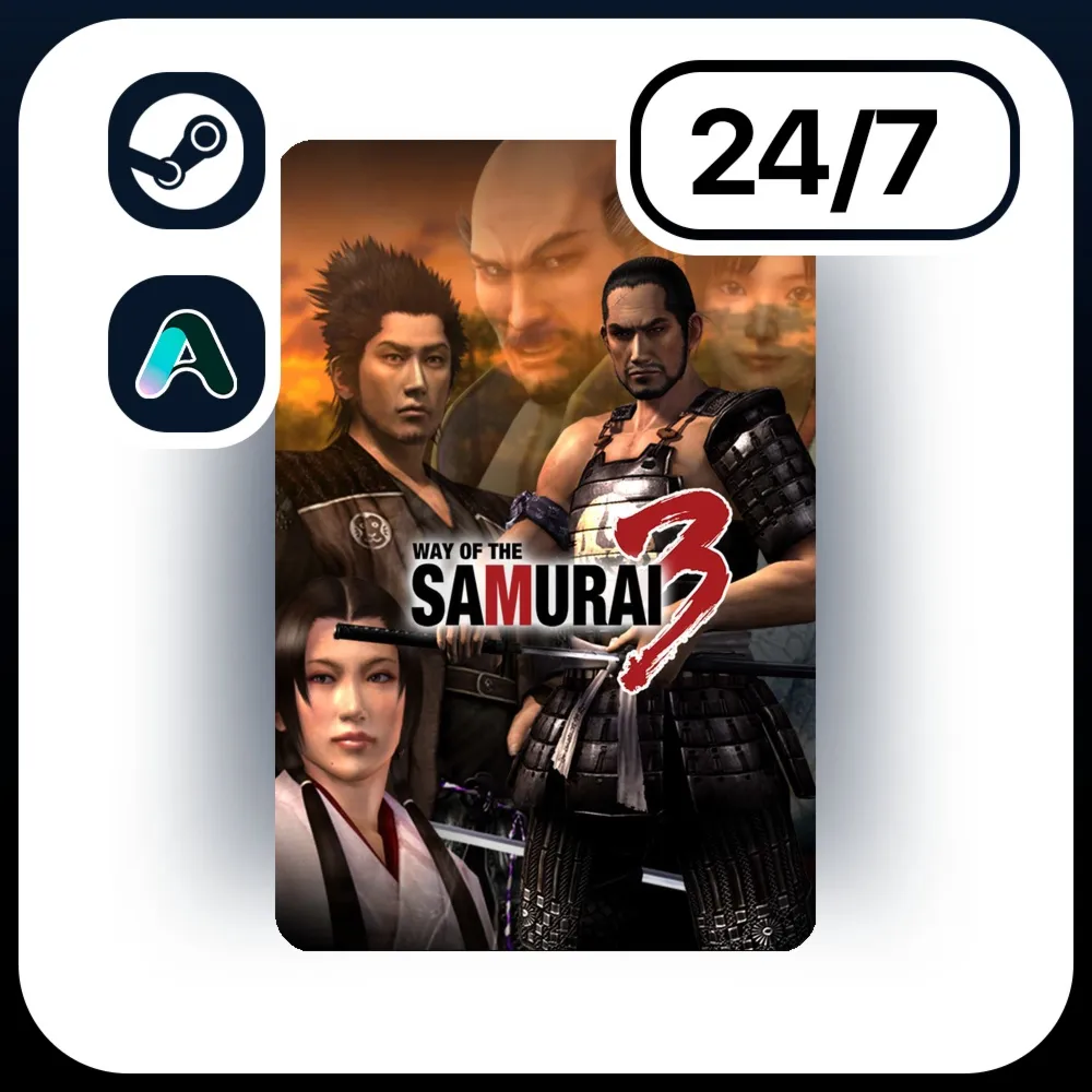 АВТО WAY OF THE SAMURAI 3 \ STEAM ПОДАРКОМ ДЛЯ KZ | RU | UA | CIS 24/7