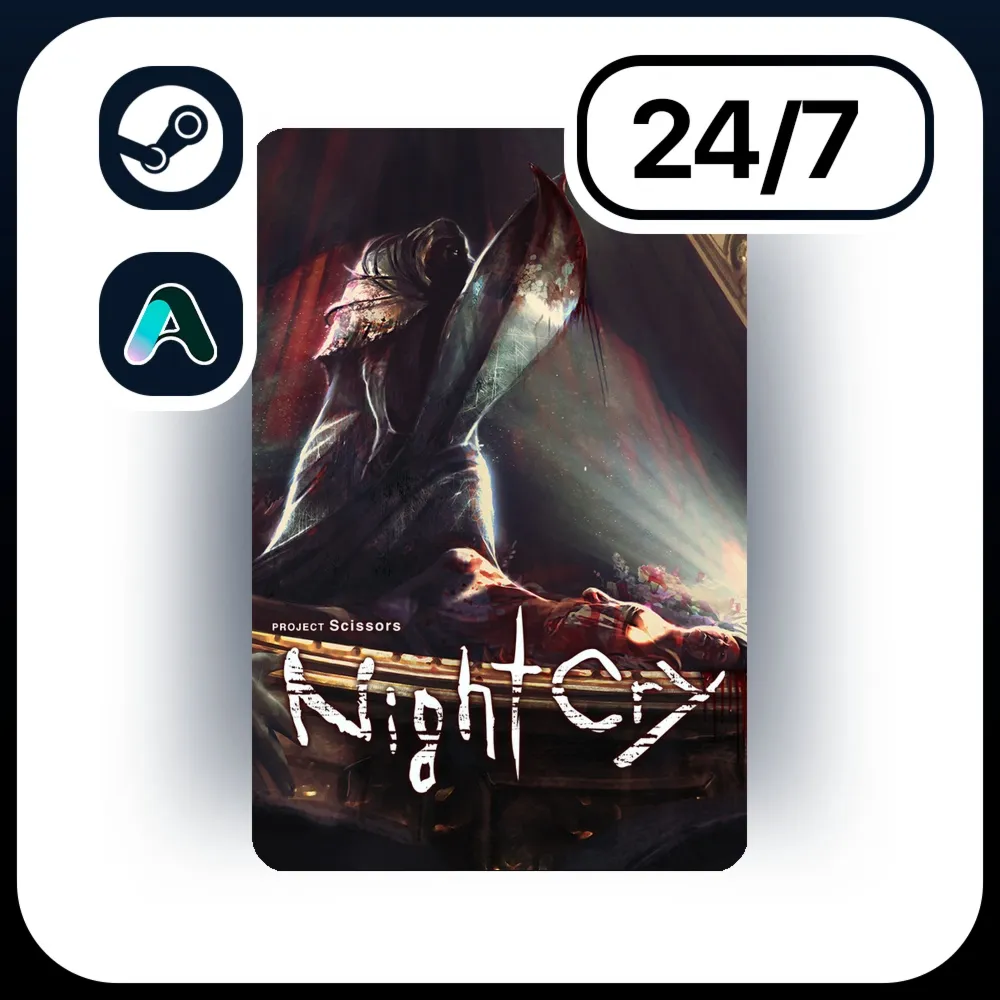 АВТО NIGHTCRY \ STEAM ПОДАРКОМ ДЛЯ KZ | RU | UA | CIS 24/7