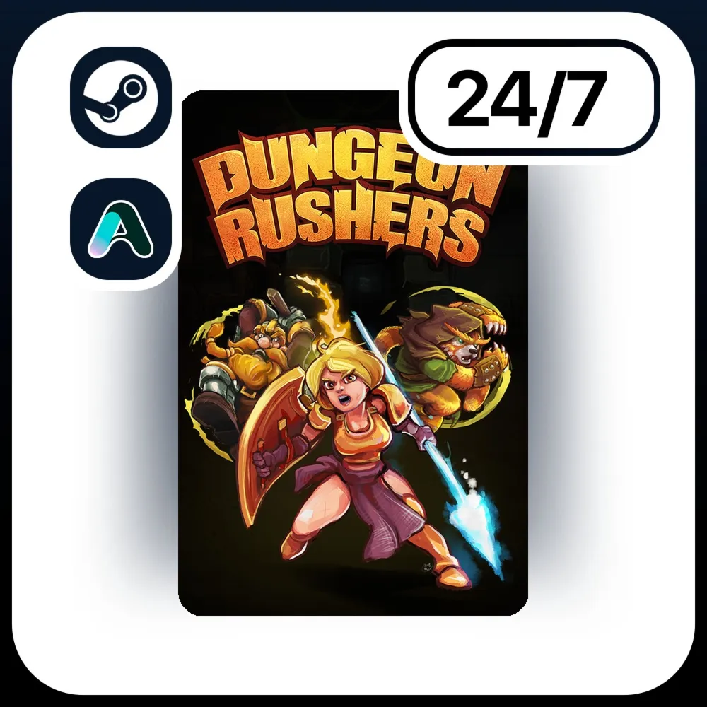 АВТО DUNGEON RUSHERS \ STEAM ПОДАРКОМ ДЛЯ KZ | RU | UA | CIS 24/7