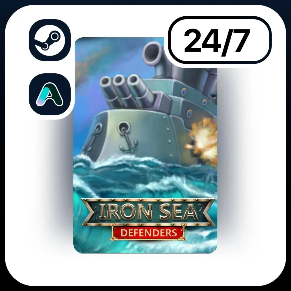 АВТО IRON SEA DEFENDERS \ STEAM ПОДАРКОМ ДЛЯ KZ | RU | UA | CIS 24/7