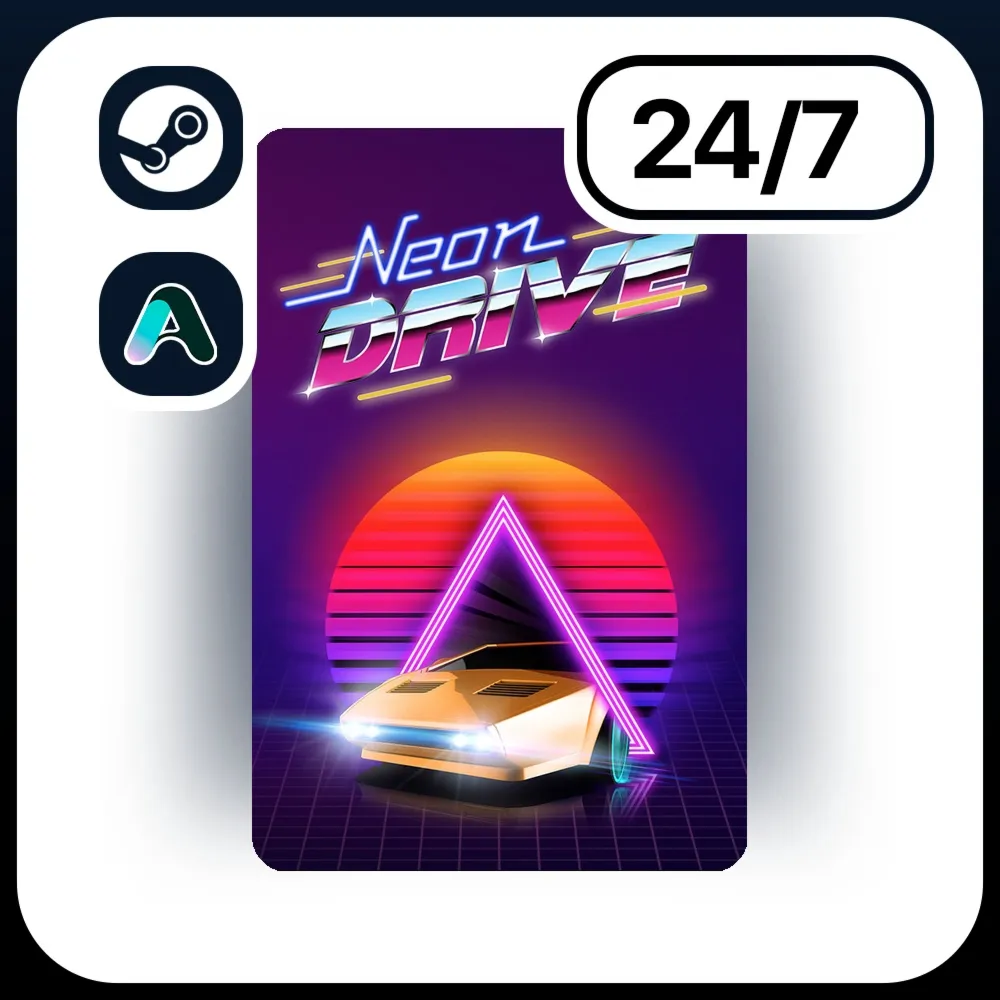 АВТО NEON DRIVE \ STEAM ПОДАРКОМ ДЛЯ KZ | RU | UA | CIS 24/7