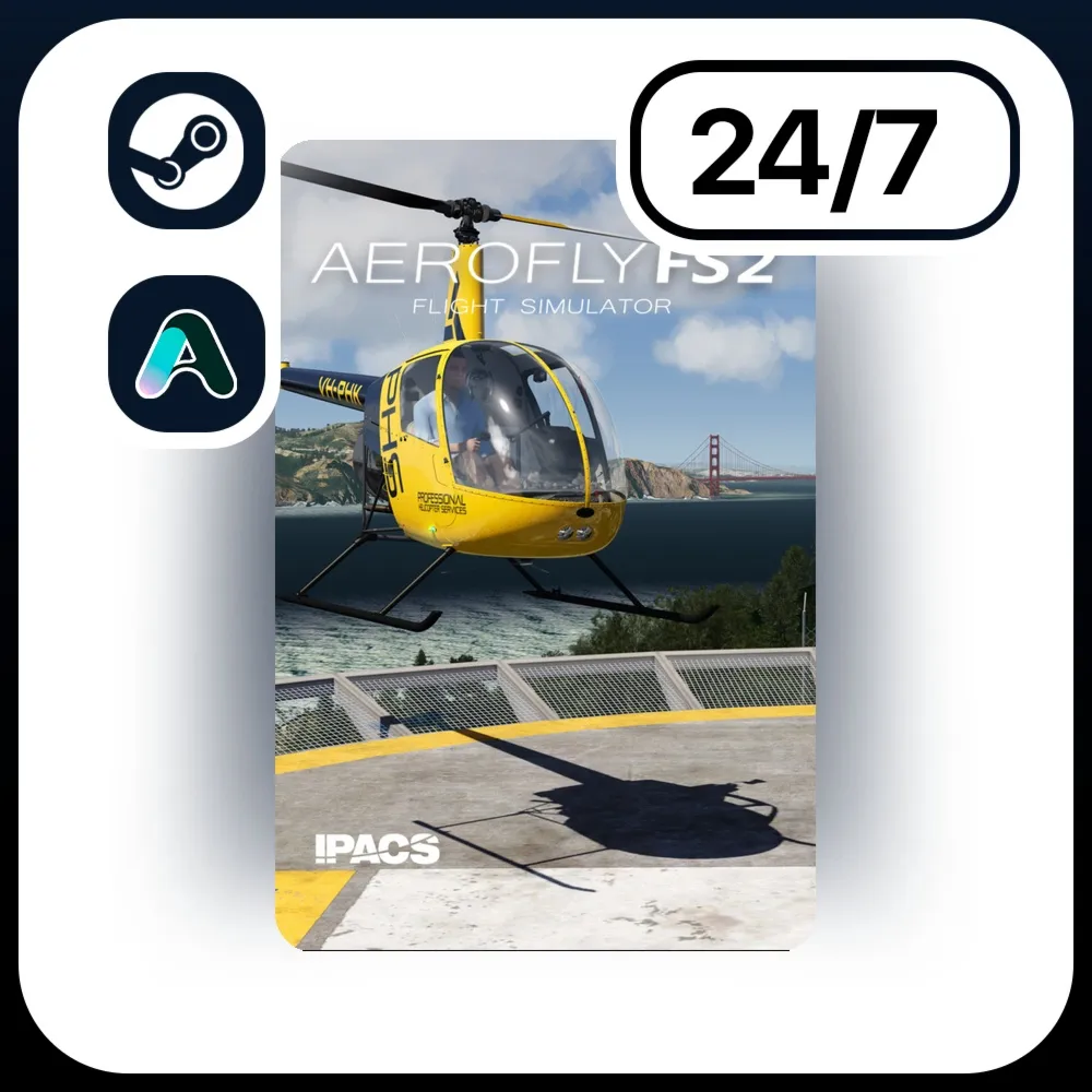 АВТО AEROFLY FS 2 FLIGHT SIMULATOR \ STEAM ПОДАРКОМ ДЛЯ KZ | RU | UA | CIS 24/7