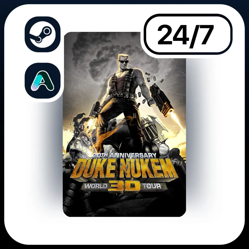 АВТО DUKE NUKEM 3D: 20TH ANNIVERSARY WORLD TOUR \ STEAM ПОДАРКОМ ДЛЯ KZ | UA | CIS 24
